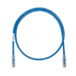 panduit patch cord 15m blue     PANDUIT Netkey Category 6 ,UTP patch cord with TX6 PLUS Modular Plugs on each end , 15 Meter , (Blue)