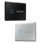 MU-PC500S/WW     Samsung SSD T7 Touch Portable 500GB (Silver)
