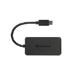 S-RDC3     TRANSCEND SD/microSD Card Reader, USB 3.2 Gen 1, Black, Type C