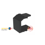NKBMBL-X     PANDUIT NetKey® Blank Keystone Module, 1 Port, Black NKBMBL-X