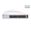 CBS110-24PP-EU     Cisco Switch CBS110 Unmanaged 24-port GE, Partial PoE, 2x1G SFP Shared