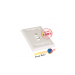 NK2FIWY     Panduit NetKey® Faceplate, Label Pocket, 2 Port, Off White NK2FIWY